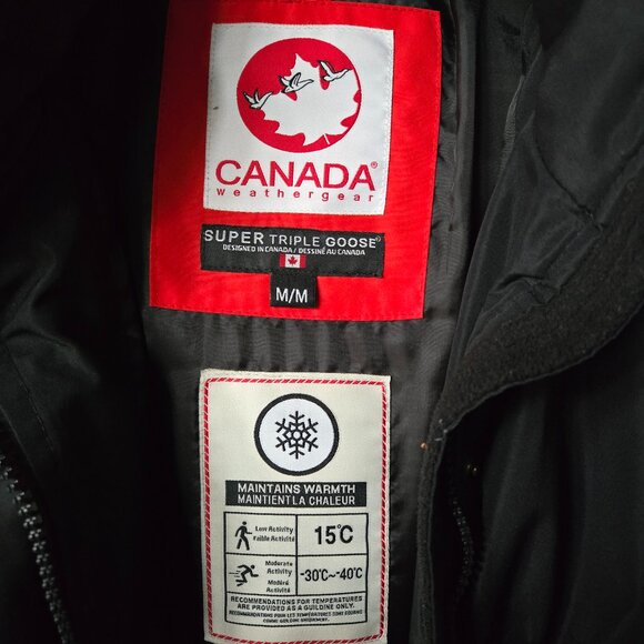 Canada Weathergear Black Hooded Parka - Picture 7 of 16